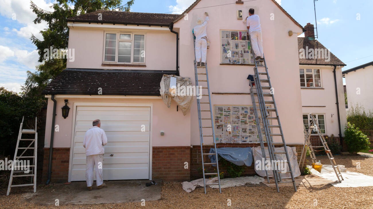 Exterior house painting