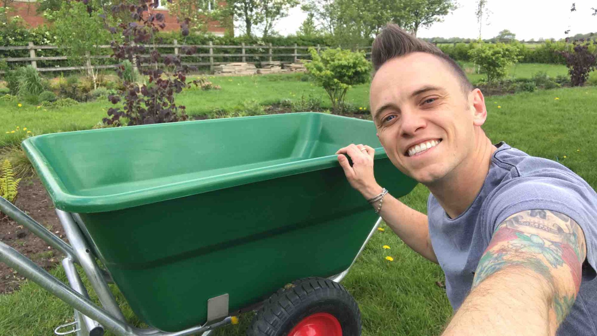 Garden maintenance work